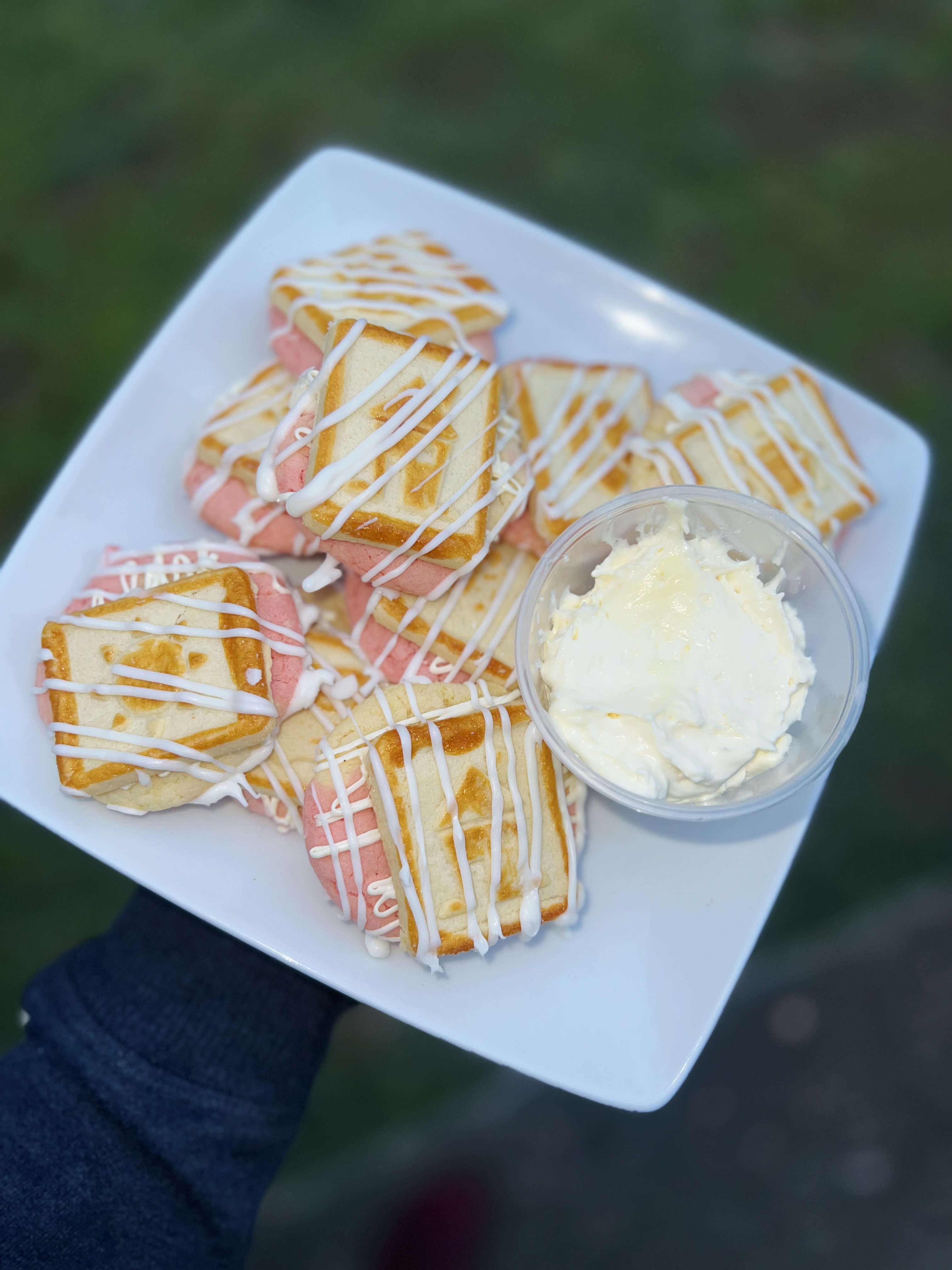Strawberry Banana Pudding W/ Dip