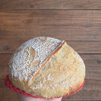 Raspberry White Chocolate Sourdough Loaf 