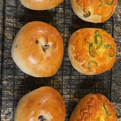 1 Dozen Sourdough Bagels 