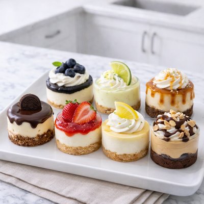 Assorted Mini Cheesecakes 