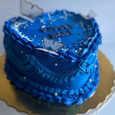 Vintage Heart Cake