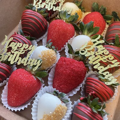 Birthday/celebration  Strawberries 