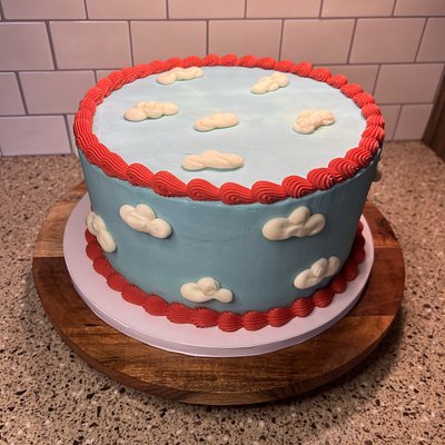Vanilla Cake 8”