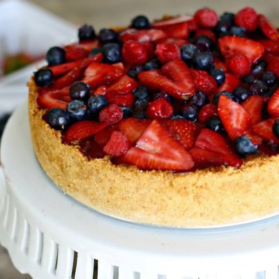 9" Triple Berry Cheesecake 