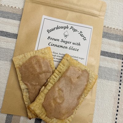 Sourdough Brown Sugar Poptarts • 2 Pack