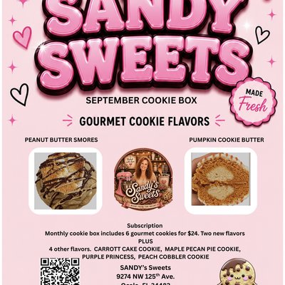 Monthly Cookie Box - September