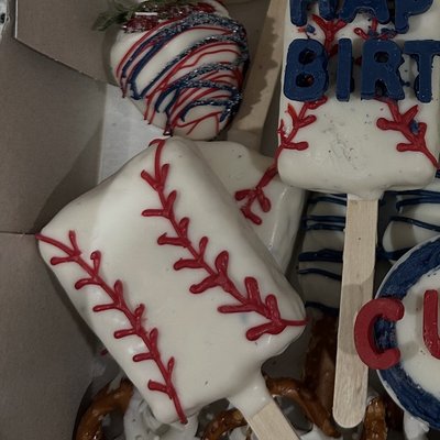 Dipped Rice Krispy Treats 