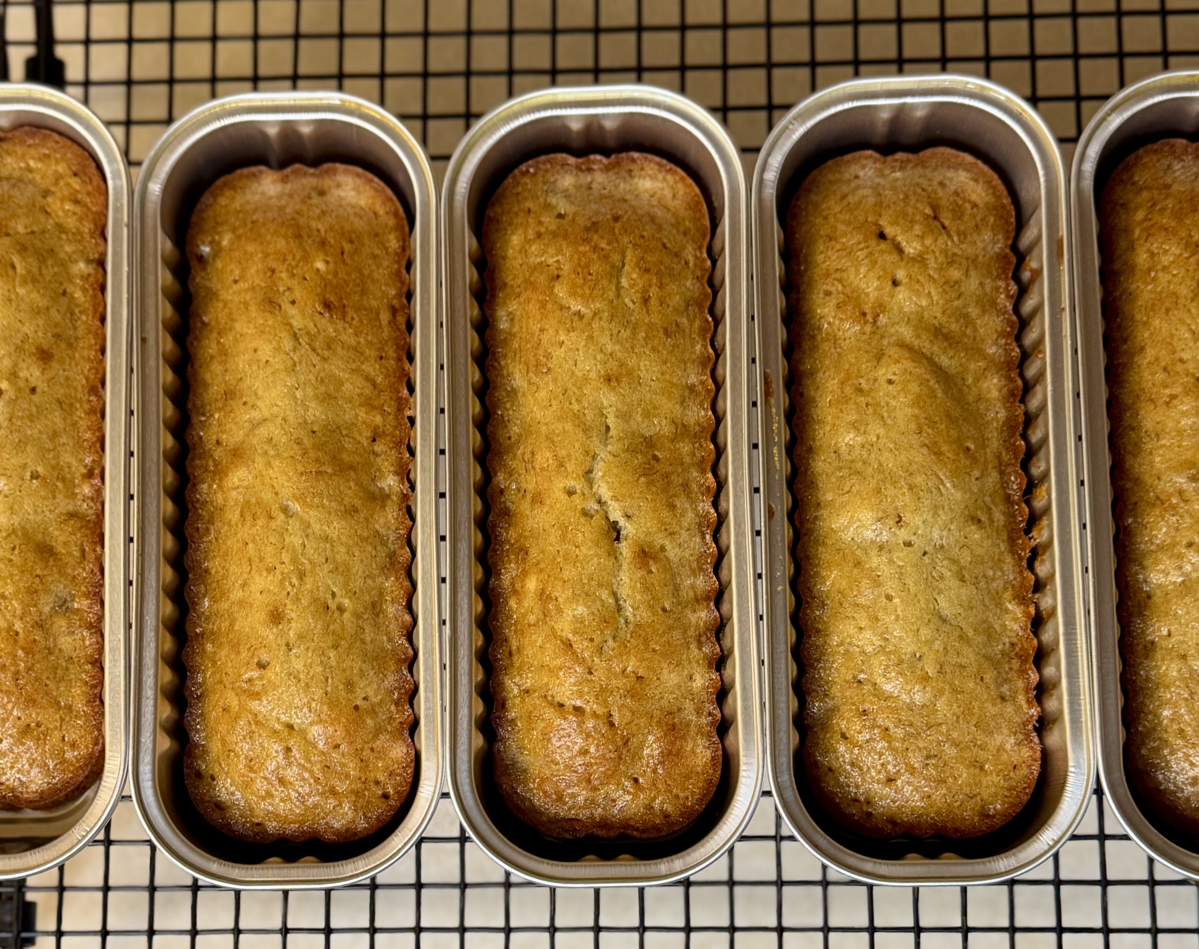 2 Each Gramma’s Award Winning Banana Bread Mini Loaf (No Nuts)