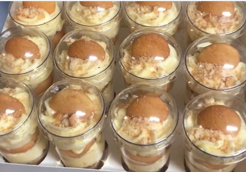 Banana 🍌 Pudding Cups 3.4oz 1 Dozen