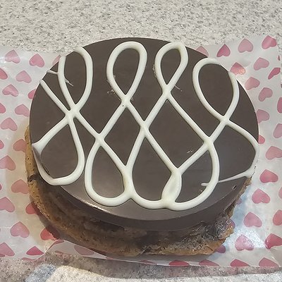 Caramel Chocolate Chip Cookie Cake (4")