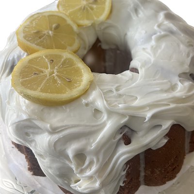 Lemon Cream Cheese Pound Cake