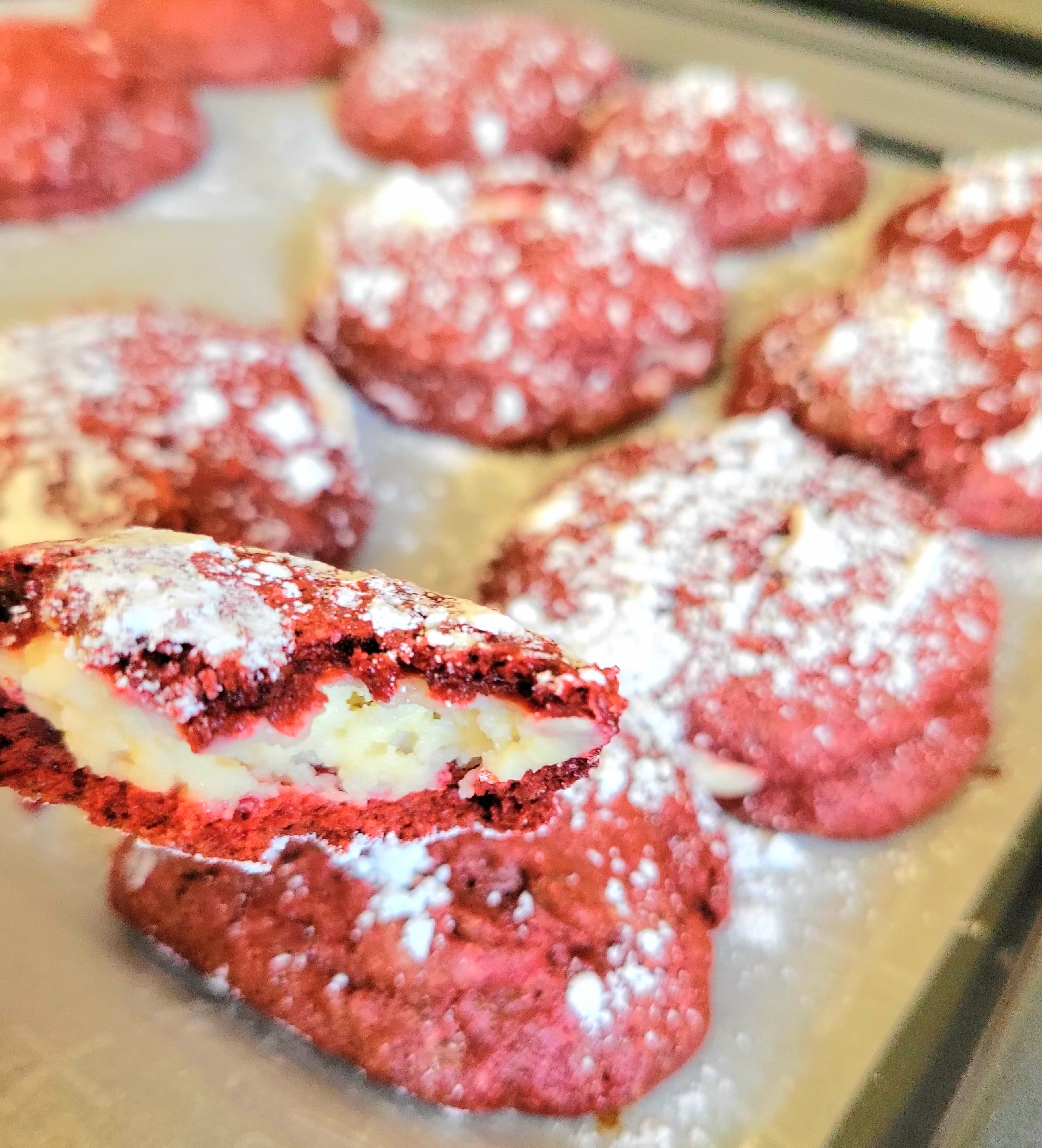 Red Velvet Cream Cheese COOKIES
