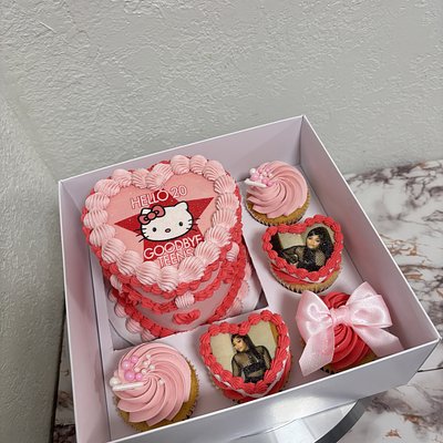 5 Cupcake Bento Box
