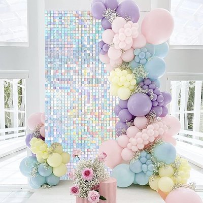 Iridescent Sequin Wall 