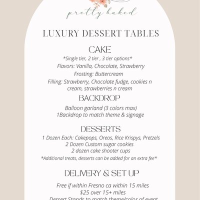 Dessert Tables 