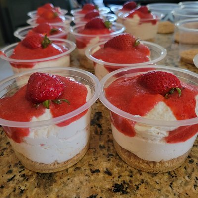 Strawberry Mousse (6 Minimum)