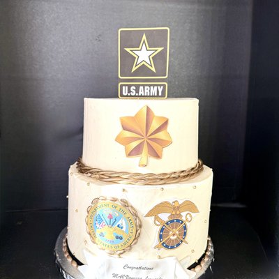 4" / 6" Two Tier Cake 