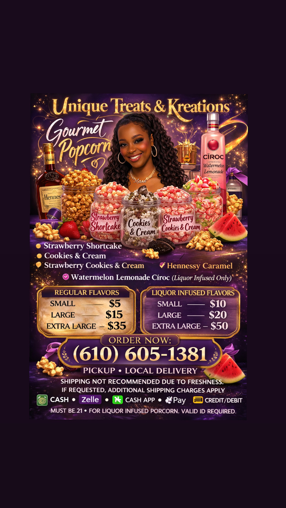 Gourmet Flavored Popcorn 
