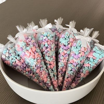 Chocolate Coated Popcorn Cones