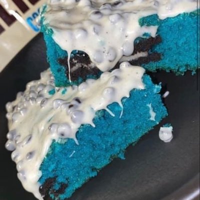 Cookie Monster Brownie