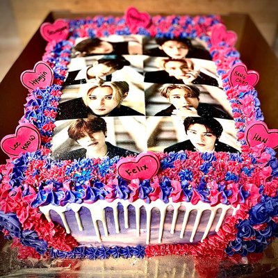 Printed Portrait Band cake