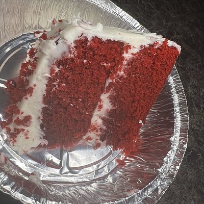 Red Velvet Cake Slices 