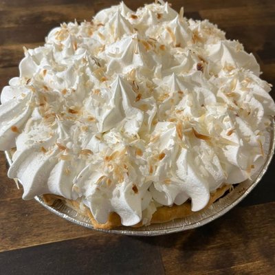 9 Inch Coconut Cream Pie