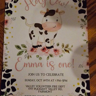 Holy cow, I’m 1! 