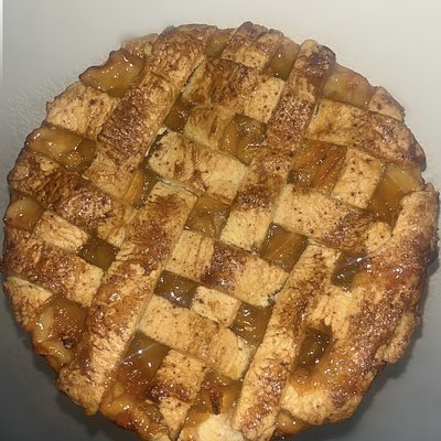 9” Peach Cobbler Pie