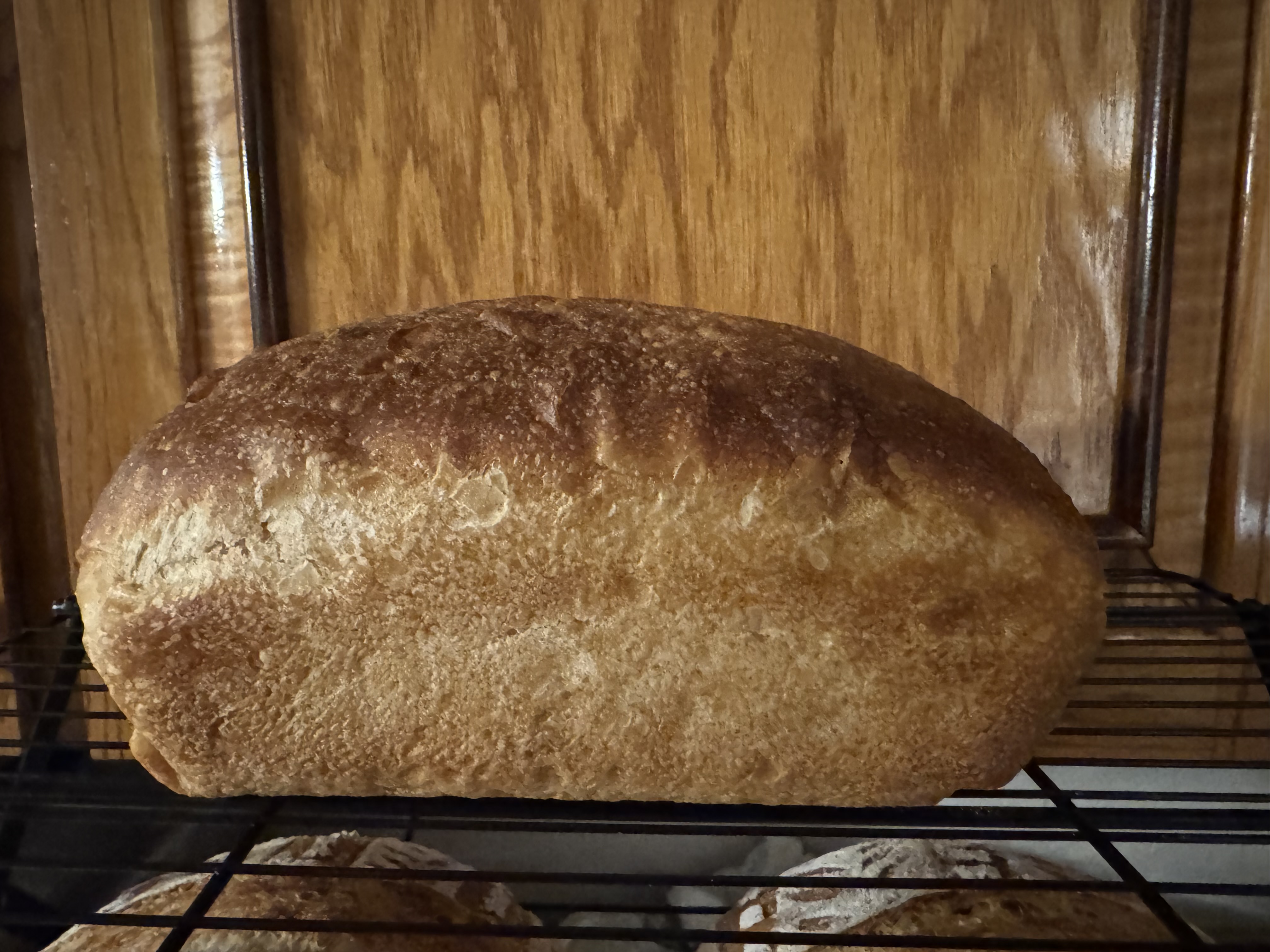 Honey Wheat Sourdough Sandwich Loaf