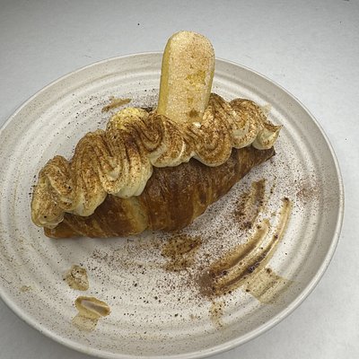 Tiramisu Filled Croissant 