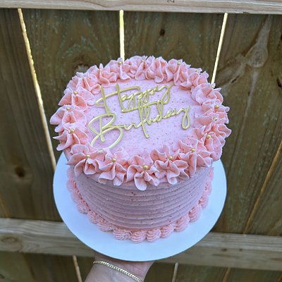 6” Round Cake 
