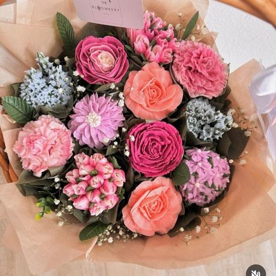 12 Cupcake Bouquet -PREMIUM
