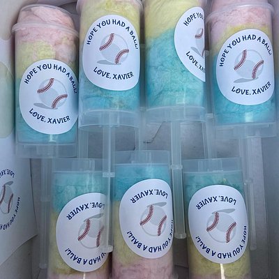 Cotton Candy Push Up Pops 