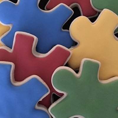 Autism Awareness Cookies 