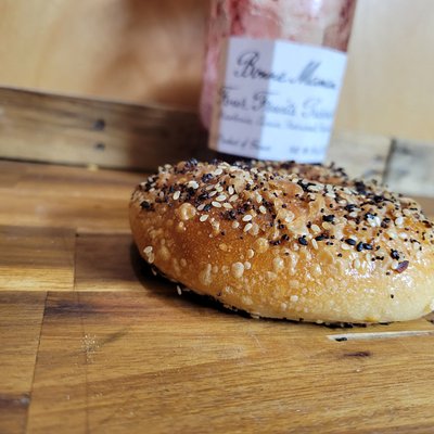 New York Bagel - Plain - Poppy - Everything- Onion