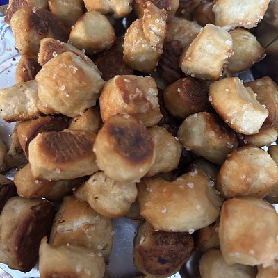Sourdough Pretzel Bites