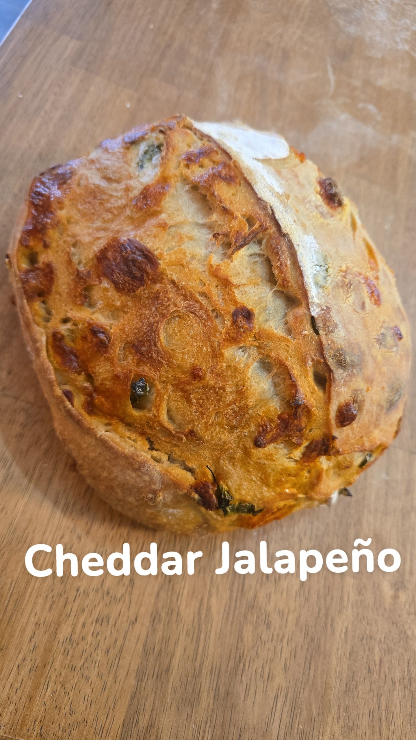 Jalapeño Cheddar Boule