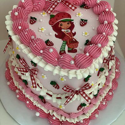 Strawberry Shortcake Cake 