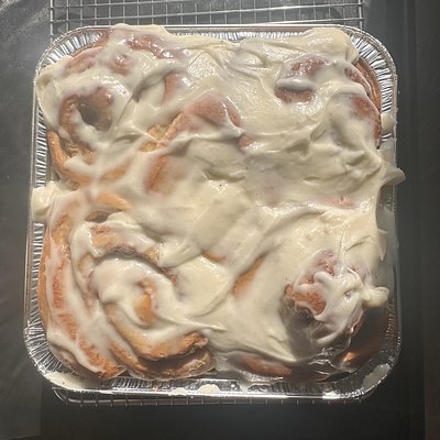 Cinnamon rolls- Added yeast