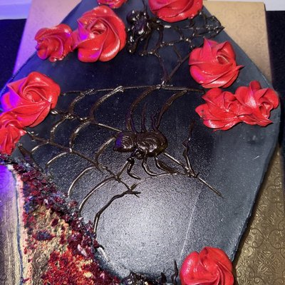 Coffin Sheet Cake