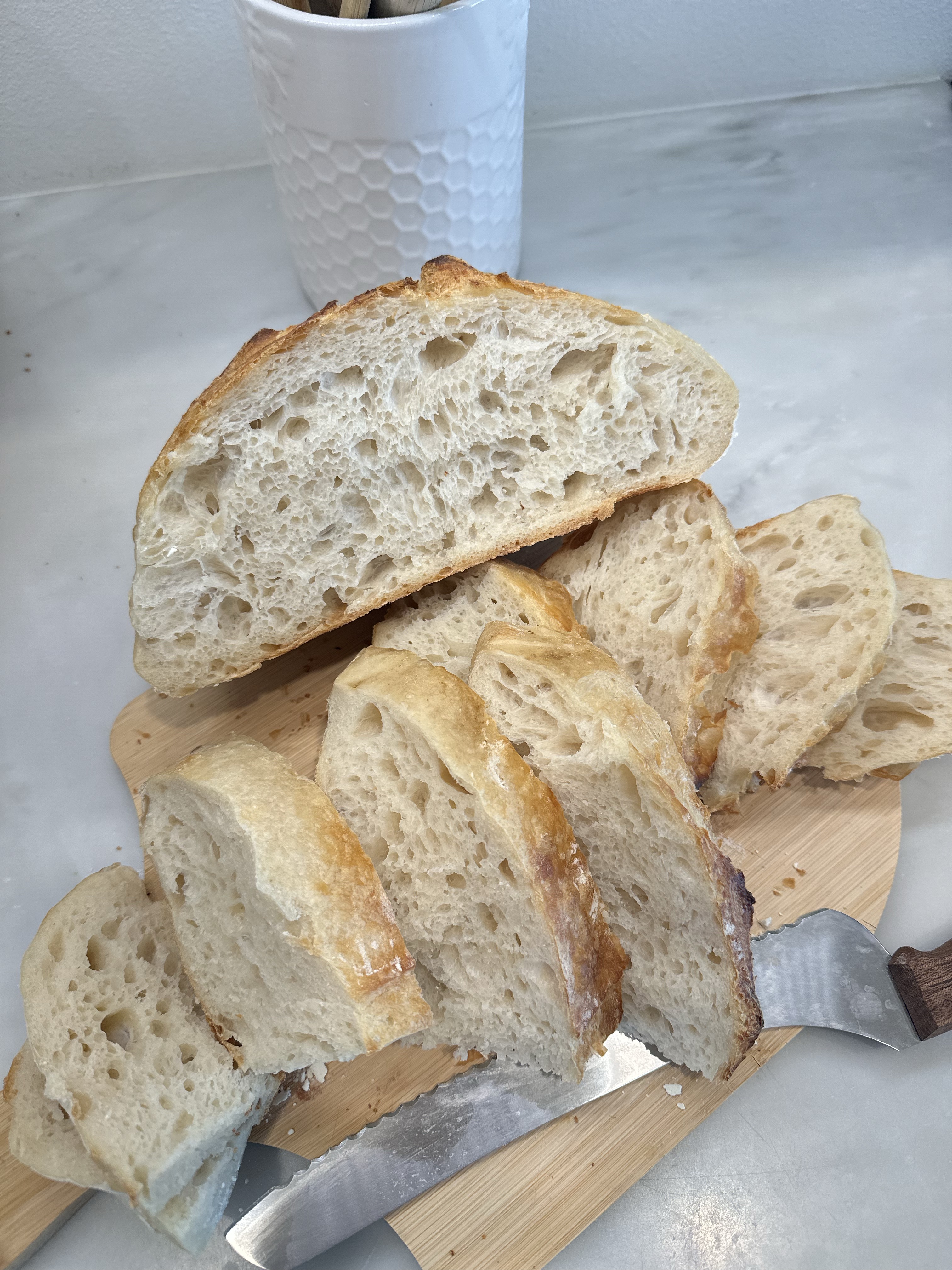 Sourdough Artisan Boule (sliced)