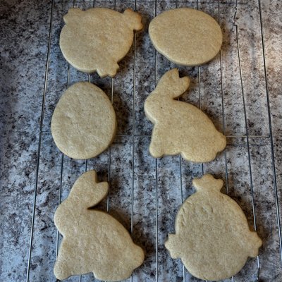 6 Sugar Cookies Without Icing 