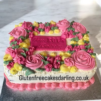 Celebration Sheet Cake11 X7 Or 9x13 