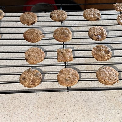 Mini Oatmeal Chocolate 🍫 Chip Toffee Cookies 🍪 