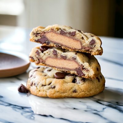 Reese's Stuffed Chocolate Chip