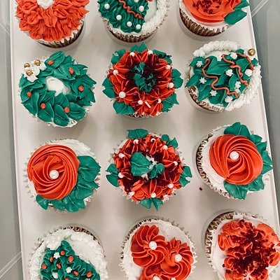 Christmas Cupcakes Starting At