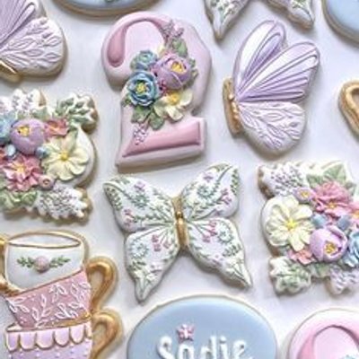 Custom Sugar Cookies Elaborate Design