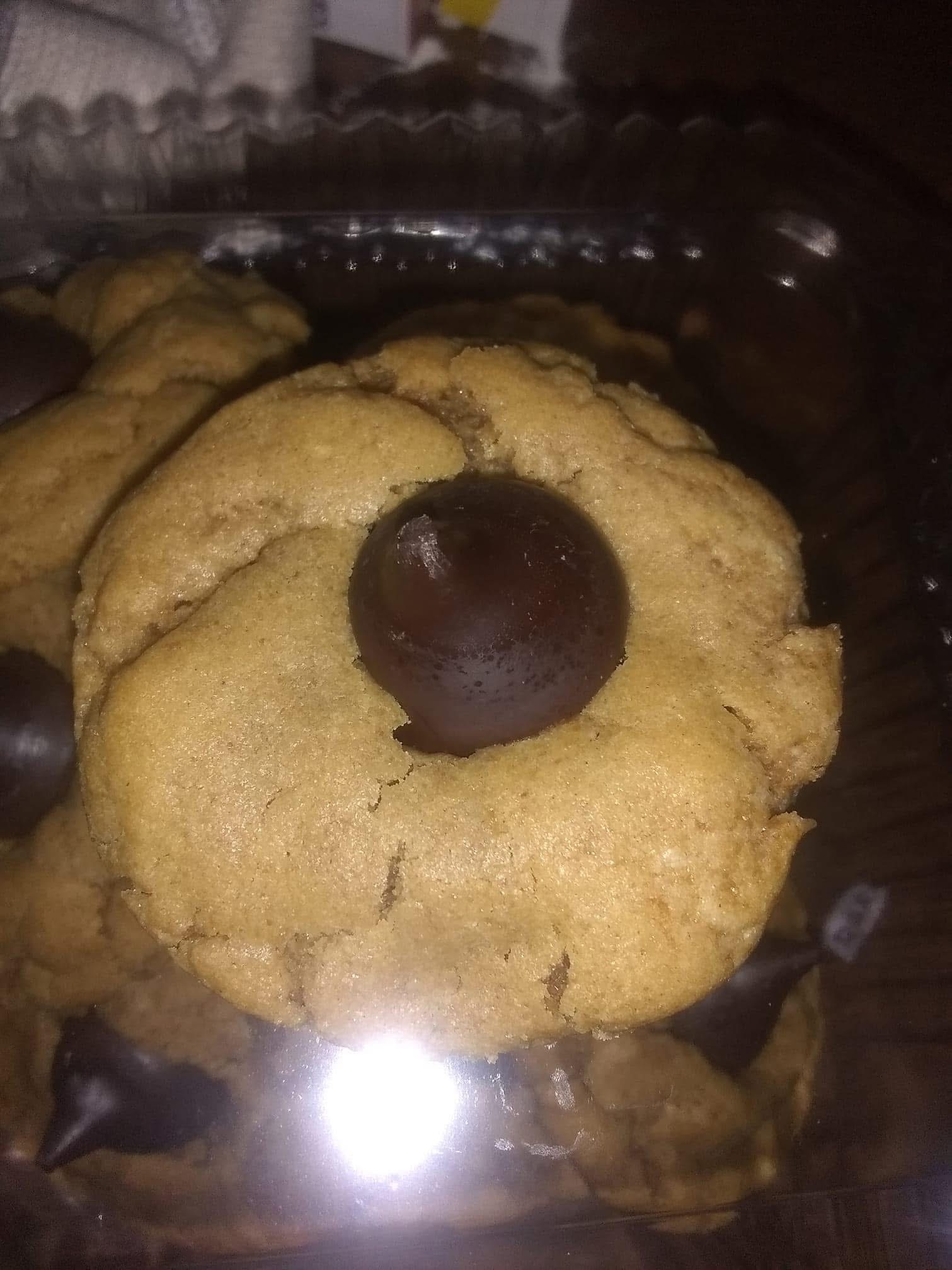 Peanut Butter  Kiss Cookies