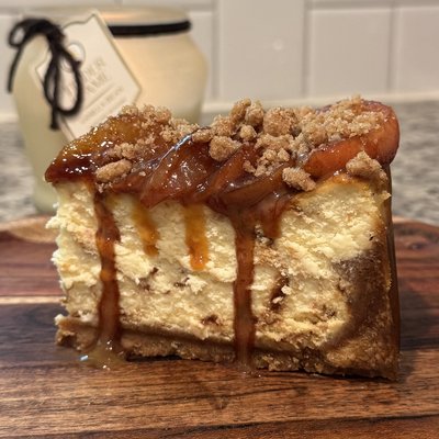 Apppe Crumble Cheesecake 